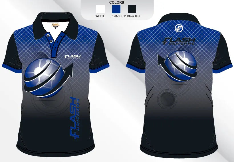 Custom Sublimated Polo Shirt SP36 Metro Workwear.